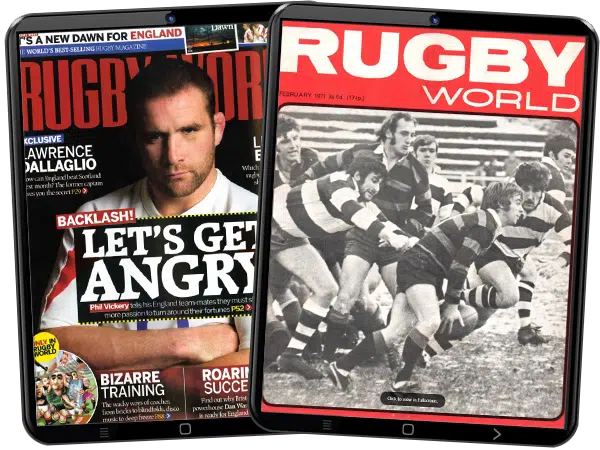 Rugby World iPad Mock Up