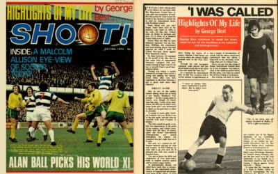 When George Best Graced Shoot Magazine’s Cover in 1972
