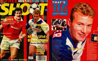 When Alan Shearer Graced Shoot Magazine: August 13, 1994