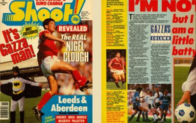 When Gazza Was Football’s Greatest Character: SHOOT 1989