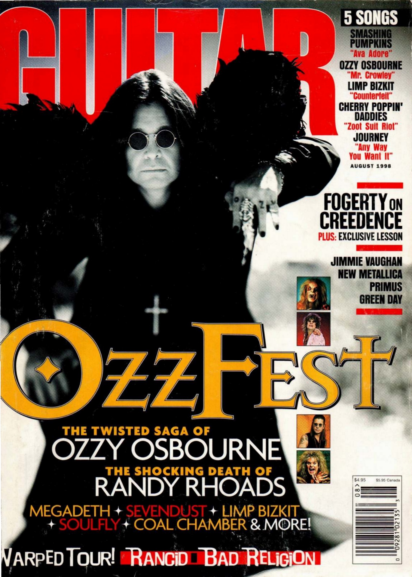 Guitar World 3 August 1998